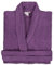 BOSKIMO - Accappatoio Unisex - Accappatoio da Doccia per Uomo o Donna - 100% Cotone - Spugna - Disponibile con Cappuccio (IT, Testo, L, Regular, Regular, Lilla, Senza Cappuccio)