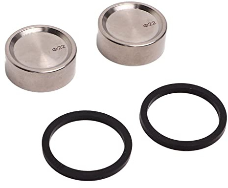KIMISS Kit de reparación para pistones de Freno de Disco de Bicicleta, Compatible con XT SLX, 2 Piezas de aleación de Titanio, Accesorio para Bicicleta de montaña o Carretera