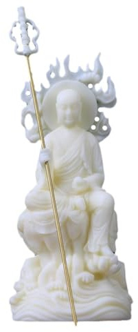 ESTINTENG Die Statue von Ksitigarbha Bodhisattva ist als Dekoration im Wohnzimmer eingeschweißt. Ksitigarbha-König, 15 cm