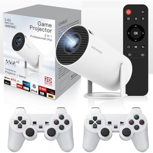Cinemaster Pro – Projecteur de film intelligent 4K, projecteur Lunoosh, projecteur de jeu M300 Max, projecteur de jeu vidéo M300 Max, projecteur LCD M300 Max, projecteur rétro P30 Max et jeu