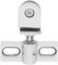 Uonlytech 1 ensemble charnière de porte de charnière de byllique pour porte à charnières, petit clip de porte à charnière pour porte en métal acier inoxydable