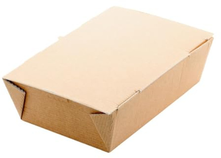 Huhtamaki Taste Large Food to Go Box (Pack 180) | Airtight lockable lid keeps takeaway meals fresh, secure and protected during transport in busy commercial catering setups.
