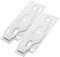 Gadpiparty 2 Piezas máquina para colgar la pared soporte del regulador soporte de pared accesorios aire acondicionado soporte aire acondicionado accesorios de soporte de unidad interior