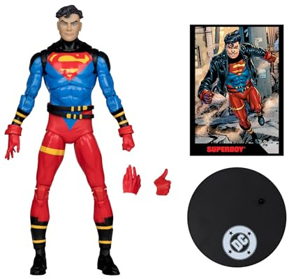 McFarlane Toys - DC Direct Page Punchers Superboy (Superboy #1) 17,8 cm Figur mit Comic