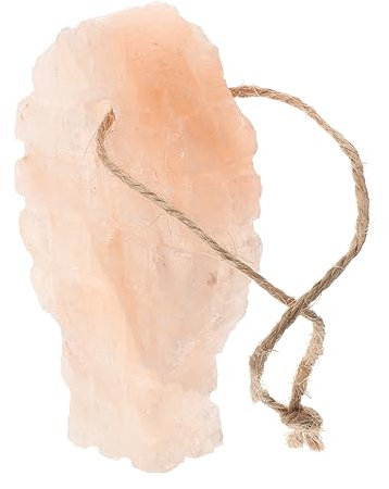 INOOMP Kleiner Salzblock Für Kaninchen Und Nager Mineralstoffreicher Salzleckstein Für Langanhaltenden Kauspaß Für Hamster Meerschweinchen Und
