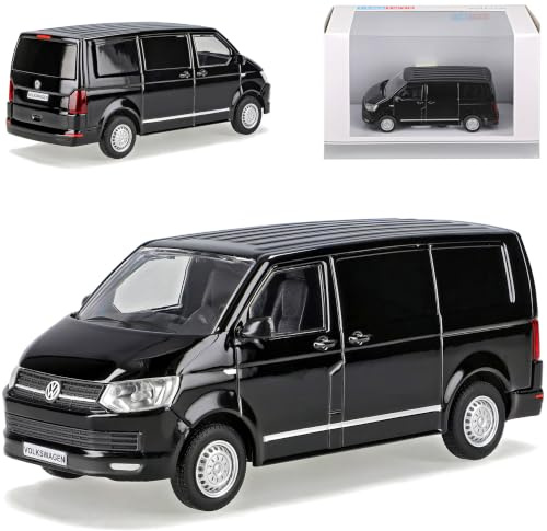 alles-meine.de GmbH Volkwagen T6 Schwarz Personen Transporter T5 Ab 2. Facelift 2015 1/43 Modellcarsonline Modell Auto