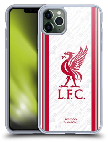 Head Case Designs Officially Licensed Liverpool Football Club Away 2025/26 Kit Gel Case [Military Grade Protection] Compatible With Apple iPhone 11 Pro Max