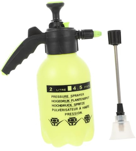 SOIMISS Regadera de Jardín Alta Presión y Tubo Alargado Pulverizador Manual Ergonómico para Plantas de Interior y Exterior Aspersor de Agua Preciso para Bonsáis y Flores