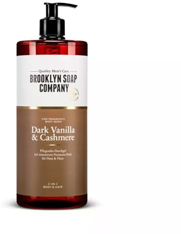 Brooklyn Soap Company Duschgel für Männer - Dark Vanilla & Cashmere