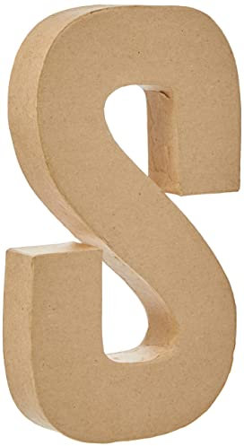 Buchstabe, groß, 20,5 cm, S, 1 Stck.