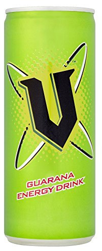 V Energy Guarana Energy Drink 250 ml (Pack of 24)