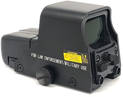 Minidiva® 551 Holographic Sight Red Green Point Visier / Dot Anblick Bereich, 10 Stufen Helligkeit, passt in jede 20mm Schiene