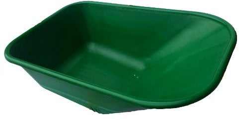 KetoPlastics WHEEL BARROW REPLACEMENT PLASTIC BODY 110 LITRE/NO HOLES MADE IN UK