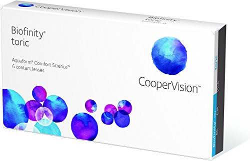 Cooper Vision Biofinity Toric (3 Stk.) (Dioptrien: -05.00 / Radius: 8.7 / Achse: 170 / Cylinder: -0.75 / Durchmesser: 14.5)