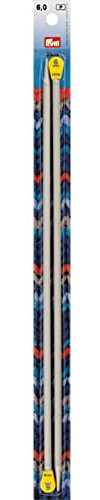 Prym Jackenstricknadeln ALU 35 cm 6,00 mm grau Jackenstricknadel, Aluminium, 6 mm