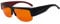 Eyekepper Computer Glasses,Fit Over Reading Amber Lens for Men Women Gamers Gaming Office, Black Red