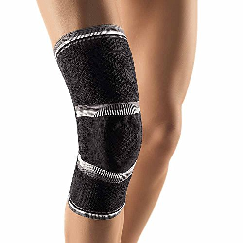 Bort StabiloGen® latexfrei Knie Gelenk Bandage Stütze Stabiliersung Entlastung, schwarz, L