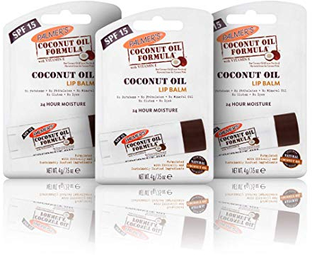 Palmer's Lippenbalsam mit Kokosöl Multi Pack | 3 x Lippenbalsam mit Kokosöl (4g)