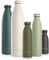 LARS NYSØM Stainless Steel Insulated Water Bottle 350ml, 500ml, 750ml, 1L, 1 5 Liter | Insulated Thermo Flask for Hot and Cold Beverages | Leakproof Drinking Bottle (Olive Green, 500ml)