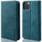 VISOUL iPhone 11 Pro Max Hülle, Stoßfeste Handyhülle [Auto Sleep/Wake][100% Leder] [RFID Blocker], TPU Schutzhülle Kartenfach Magnet Stand, Lederhülle Klapphüllen für iPhone 11 Pro Max (6,5) Blau