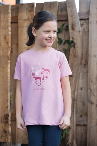 HKM Unisex Kinder I Love Horse Riding T-Shirt