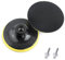 2 Sets Hook and Loop Backing Pad durable Sanding Disc Backing Pad 4-Inch/100mm Sanding Polishing Backer Plate Polisher Sanding Pad with M14 Drill Adapter for Random Orbit Sander Polisher Buffer