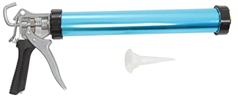 Caulking Gun, Professional Hand Caulking Gun, Drip Free Aluminum Effort Saving Rotatable Handle Heavy Duty Sealant Gun, Caulk Gun