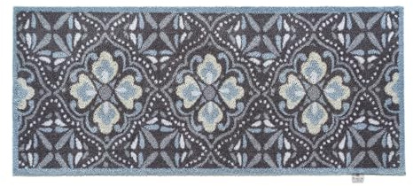 HUG RUG Washable Dirt Trapper Door Mat Kitchen Hallway Doorway, Made in the UK, Home 45 Runner 65X150