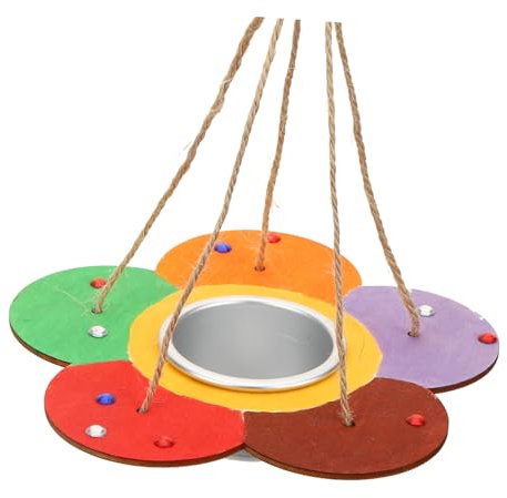 ibasenice 1satz Unfinished Wood Bird Feeder Für Vogelhaus Bastelset Ausmalen Und Gestalten Kreative Holzspielzeuge Für Außenbereich Für Vogelfütterung Und Handwerksprojekte