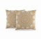 ggaimwf Marokkanische Kissenbezüge 45x45cm Gelb Ethnische Boho-Kissen Indischer Stil Abstrakt Mandala Arabeske Meditation Hippie Modern Kissenhülle werfen für Sofa Wohnzimmer Bett Kissenbezug 2er-Set