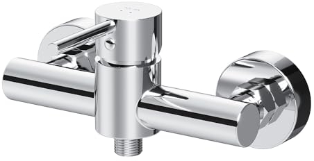 Duscharmatur Einhebel Brausebatterie Armatur Mischbatterie Brausearmatur Brausebatterie Wasserhahn Bad Mischbatterie Dusche AM.PM Spike FPA20000, Chrom