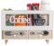 Guolich Wooden Coffee Box Storage Organizer,Holds Tea Bags and Tea Accessories,Tea and Coffee Condiment Storage Organizer,Coffee Bar,Coffee Pod Organizer (WHITE)