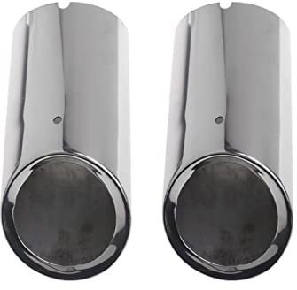 UTONGMU Auspuff Schalldämpfer 2 Stücke Edelstahl Auspuffrohr Auspuffanlagen Schalldämpfer Für Jetta MK6 Für Golf 6 7 MK7 1.4T(A)