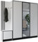 KIER FURNITURE Flurgarderobe Modern - Garderobenschrank mit Sitzbank, Haken und Schuhschrank - Flur Möbel Geräumig und Stilvoll - BxHxT 209,6x205x39cm - Weiß