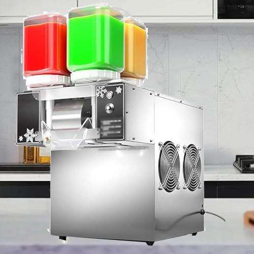 Machine Bingsu coréenne commerciale, refroidissement par air, 120 kg/24 h, machine à glace pilée, machine à glace pilée, machine à glace en flocons, machine à glace continue