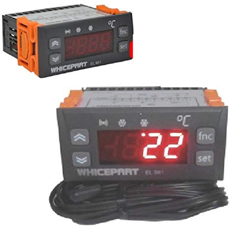 FIGEVIDA Tele Termostato Celle Frigorifere El 961 Ntc Comparativo Id961 Con Sonde