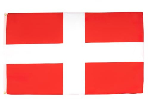 AZ FLAG - Set di 5 bandiere Savoia – 90 x 60 cm – Bandiera Savoiard 100% poliestere con occhielli metallici incorporati