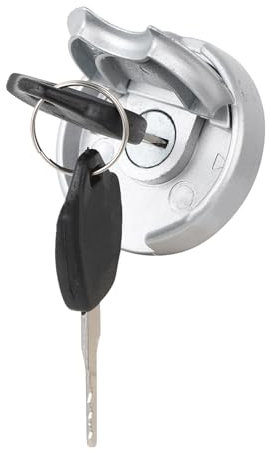 Trufolxiaz Sichere Kraftstoffe Tanks Caps Mit Schaltern Lock Anti Diebstahl Motorradgasdeckel Korrosions Resistente Gaskappen Mit Verriegelung Für Fahrrad Anti Diebstahl Gaskappen