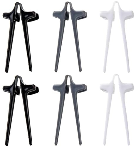 6Pcs Snack Finger Chopsticks, Reusable Snack Chopsticks for Gamers, Lazy Auxiliary Chopstick Keep Hands Clean for Playing Games Working and Studying in Home & Kitchen