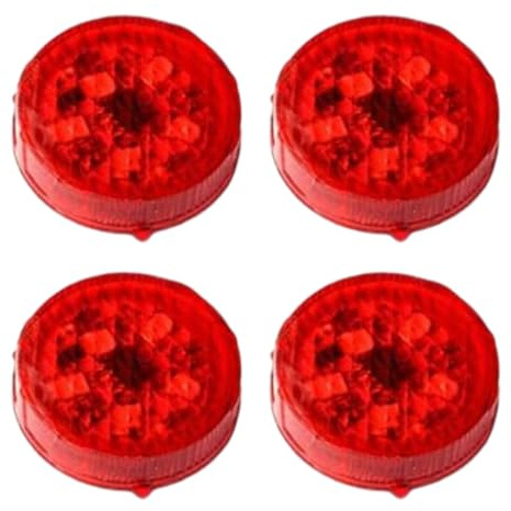 Vehicle Anti-Collision Warning Light|Car Door Warning Light Wireless Anti Collision Safety LED Lamp 4PCS Red