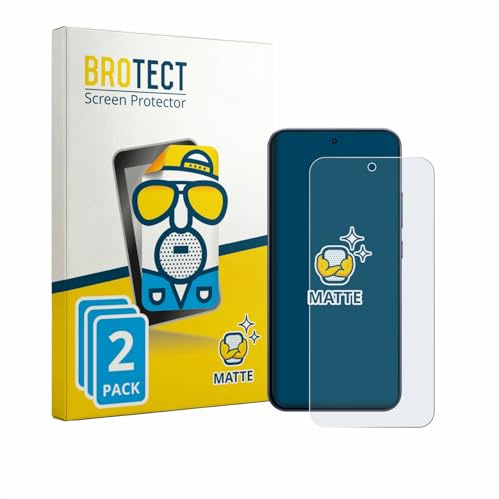 BROTECT Entspiegelungs-Schutzfolie für Oppo F33 Pro (2 Stück) Matte Displayschutz-Folie, Anti-Reflex, Anti-Fingerprint