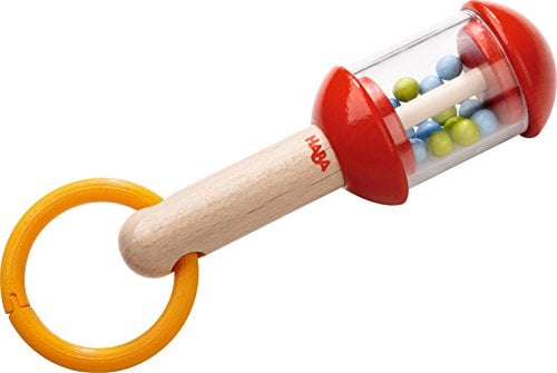 HABA 5993 Rasselstab, Kleinkindspielzeug
