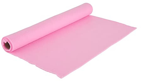 VBS Bastelfilz 45 x 100 cm Filzstoff 1.5 mm stark 100 Terylen ideal für kreative Projekte und Handarbeiten