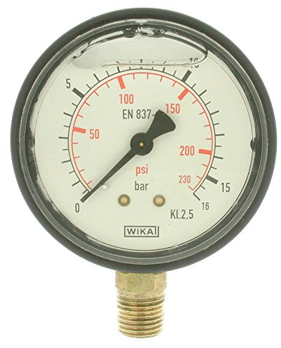 GREENSTAR 10894 Manometer, schwarz, 23982