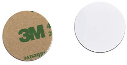 EM4100 RFID-Induktionskarten, rund, 125 kHz, 25 mm, wasserdicht, kompakt, 100 Stück
