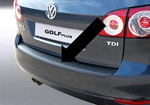 Richard Grant Mouldings Ltd. Original RGM Ladekantenschutz schwarz passend für Volkswagen VW Golf VI Plus Schrägheck 5-Türer ab Facelift Baujahre 03.2009-12.2013 RBP444