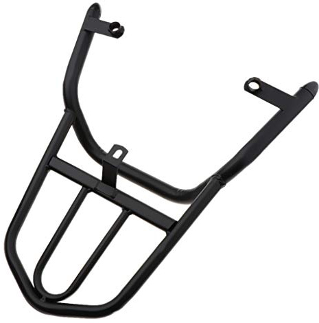 gazechimp Support De Support De Support De Porte-Bagage Arrière pour Scooter Yamaha, Argent/Noir - Noir