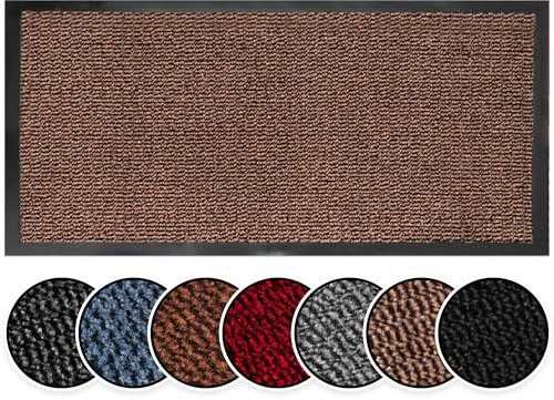 BLADO Barrier Mat Non Slip Door Mat Rubber Mats Floor Mats Kitchen Rugs Washable Light Weight Rubber Multi Color And Sizes Heavy Duty