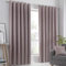 Fusion Strata Woven Eyelet Lined Curtains, Blush, 90 x 72 Inch, 100% Polyester, W229cm (90) x D183cm (72)