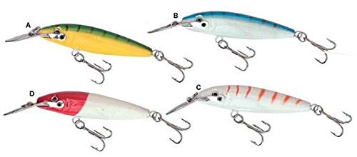 Zepre Cucchiaini Minnow Pesciolini Mare Affondanti con Pallini 11 cm. (sonori) (D)